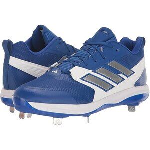 adidas Mens Icon 8 Metal Baseball Cleat IG7099 Royal Blue Size 12